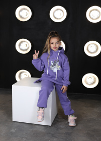 Спортивний костюм ISSA Plus модель CD-470_lilac Фото