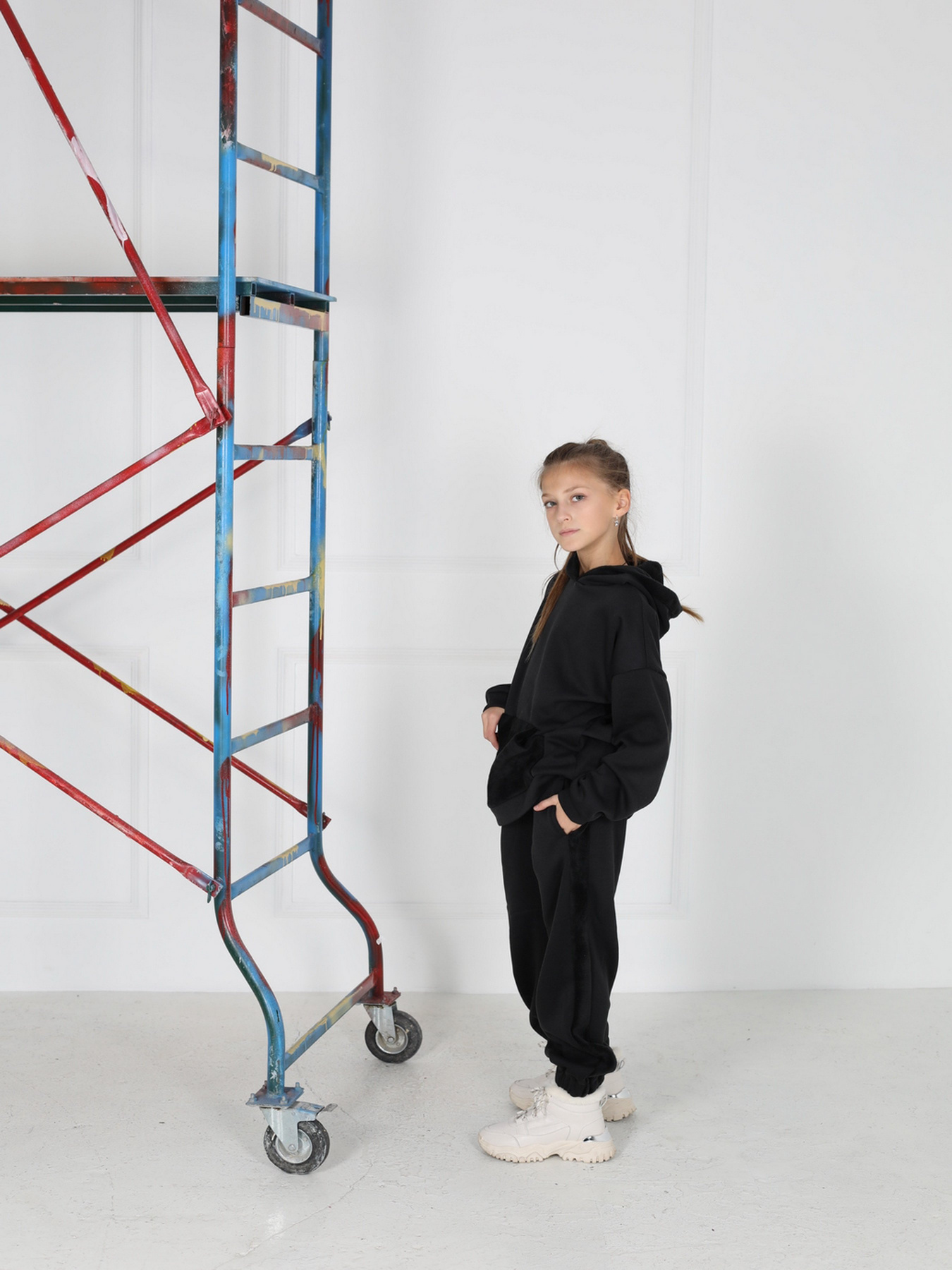 Спортивный костюм ISSA Plus модель CD-481_black Фото