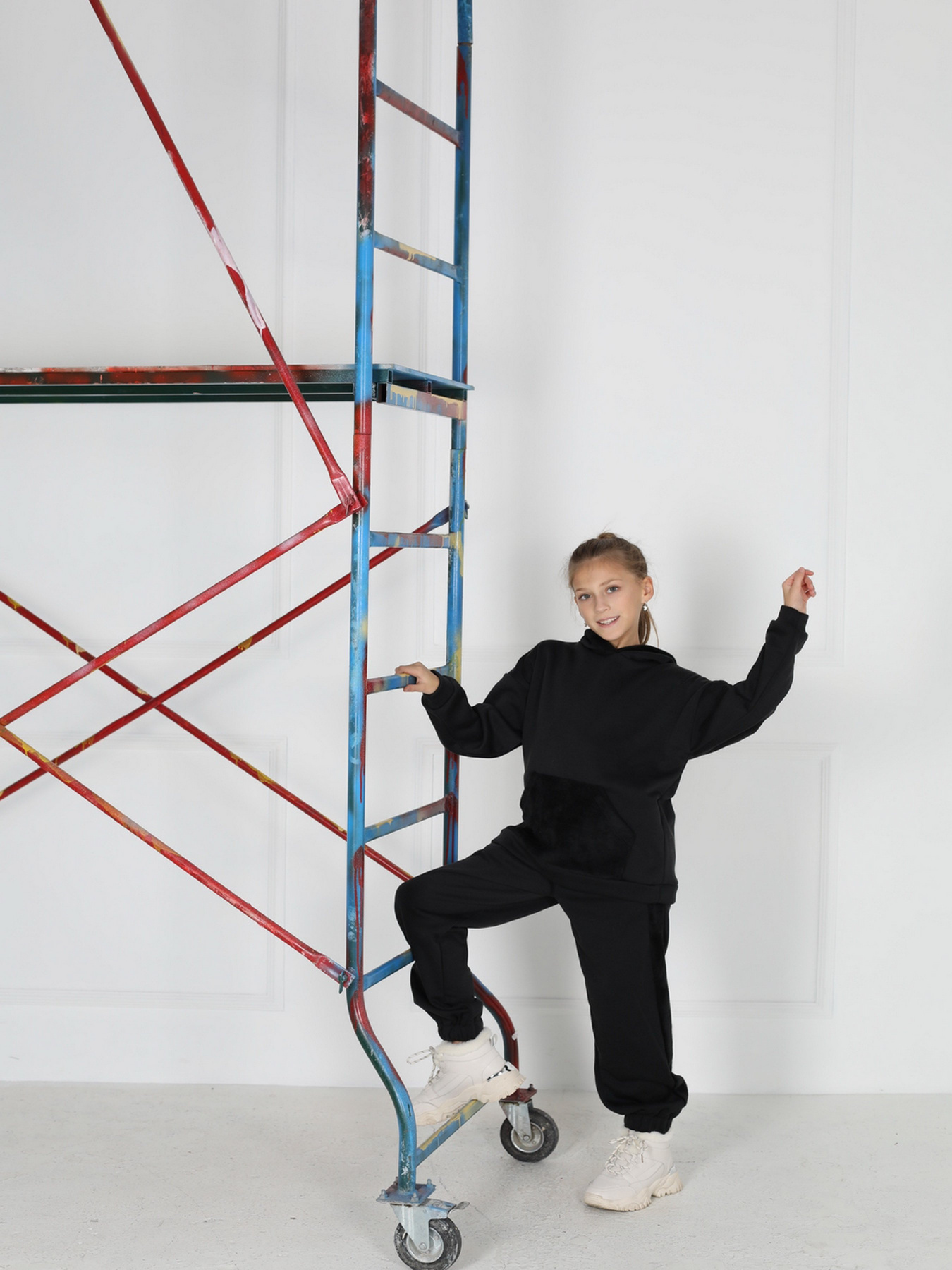 Спортивный костюм ISSA Plus модель CD-481_black Фото