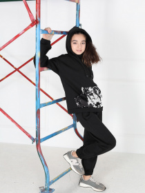 Спортивный костюм ISSA Plus модель CD-480_black Фото