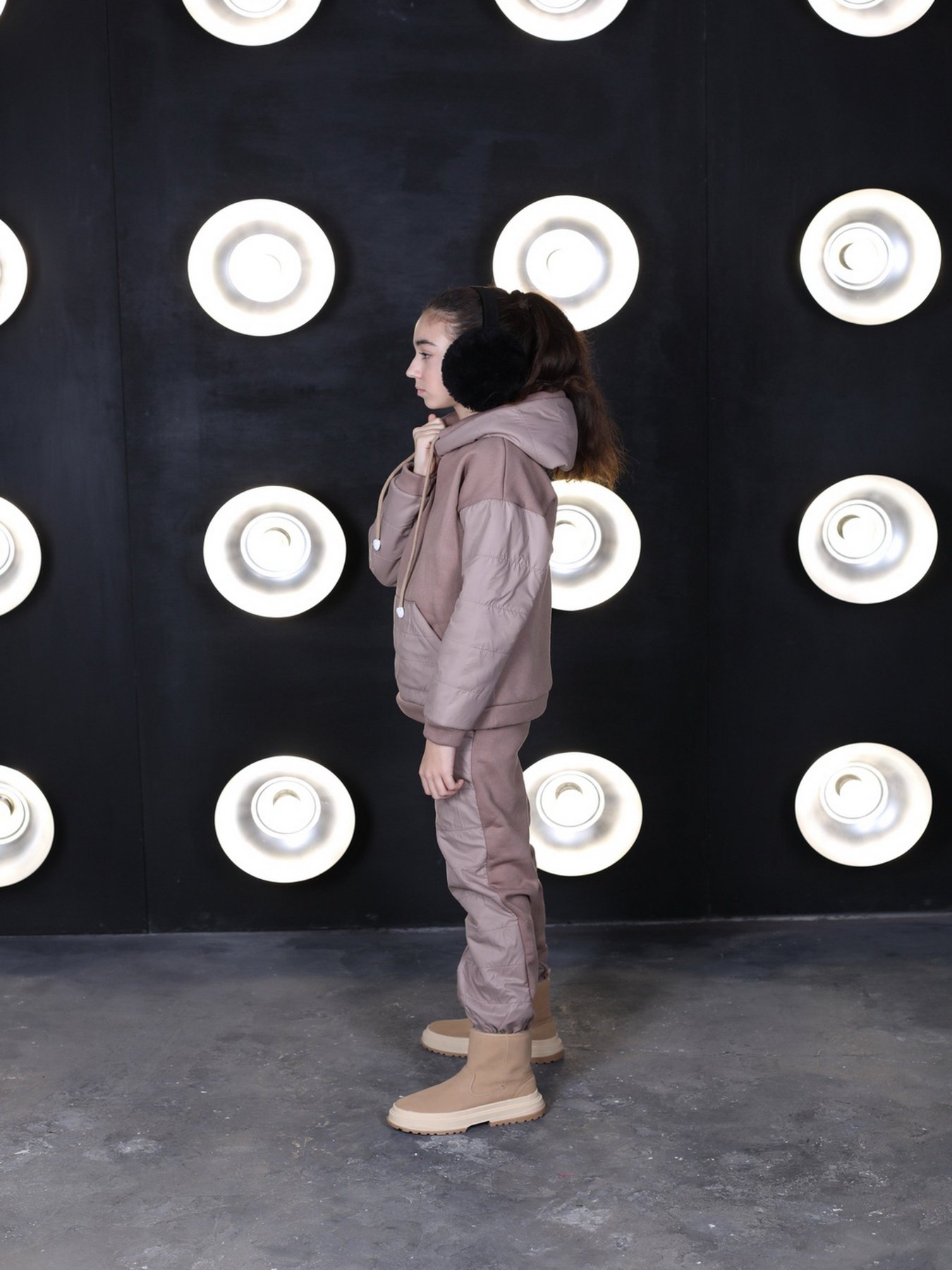 Спортивный костюм ISSA Plus модель CD-473_beige Фото