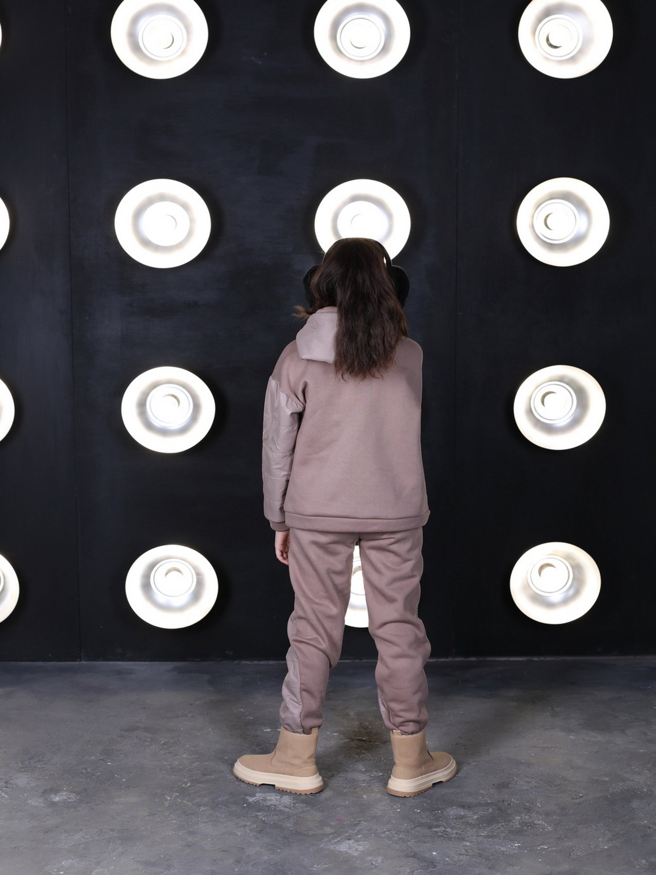 Спортивный костюм ISSA Plus модель CD-473_beige Фото