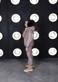 Спортивный костюм ISSA Plus модель CD-473_beige Фото