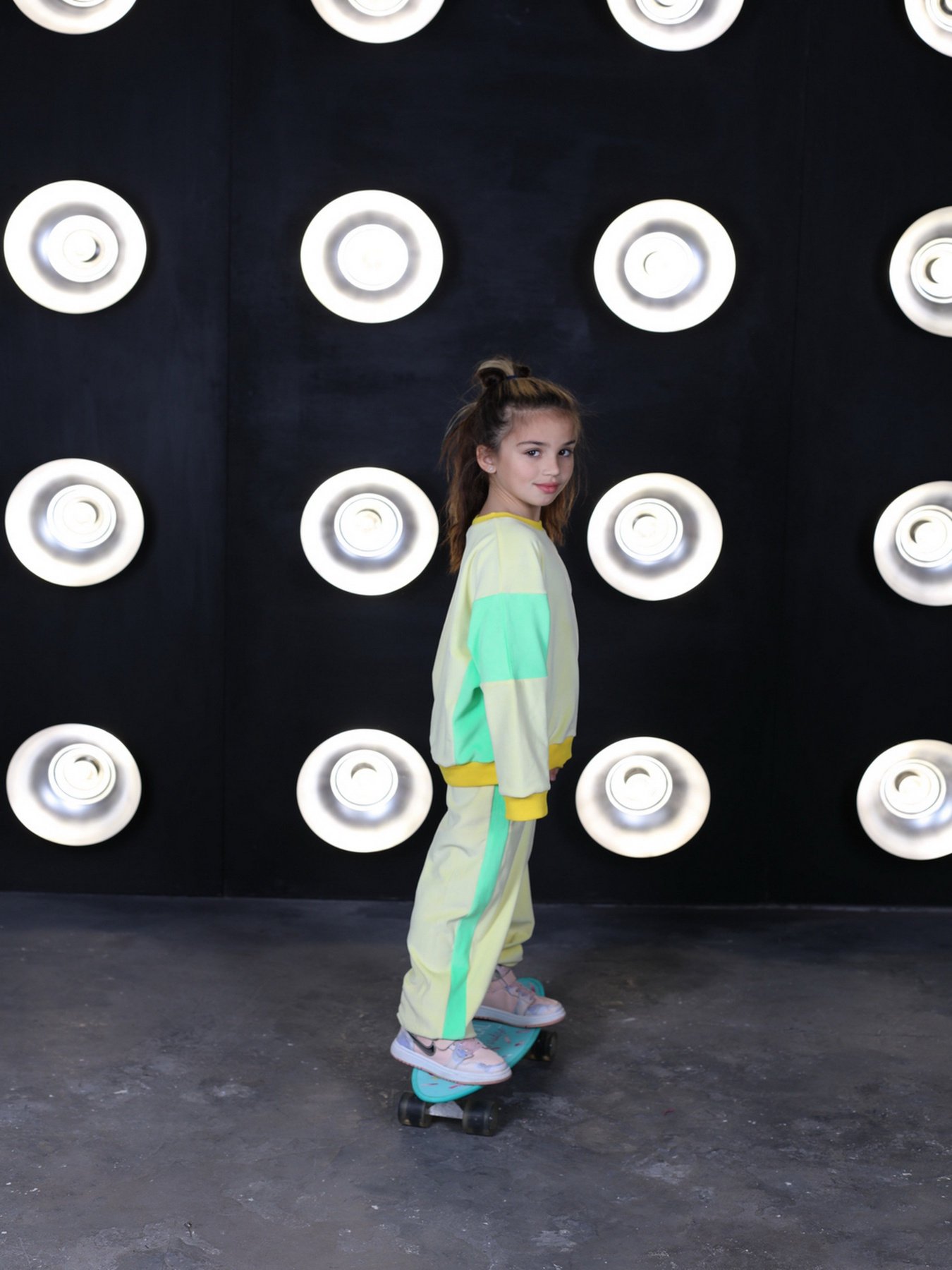 Спортивний костюм ISSA Plus модель CD-467_yellowlightgreen Фото