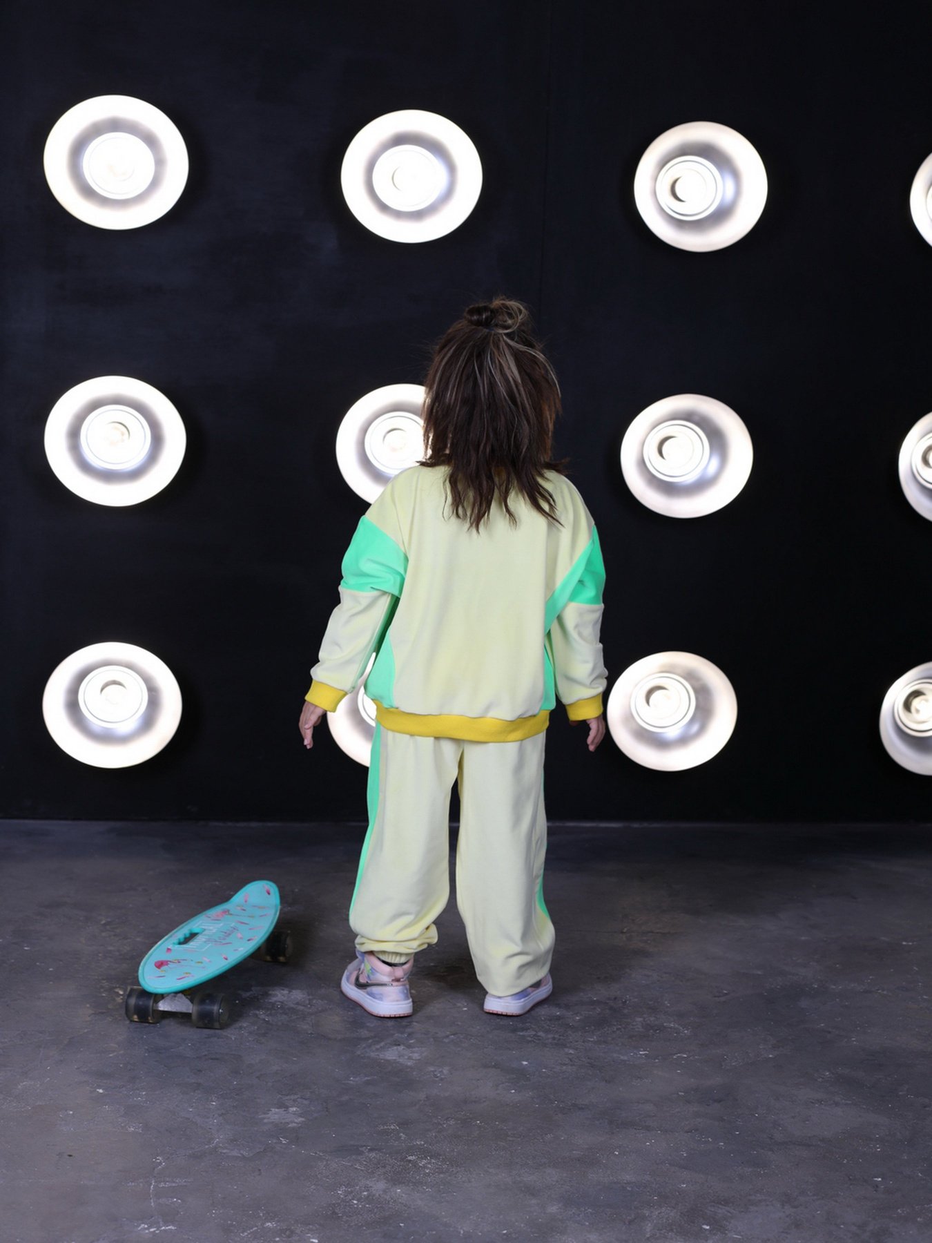 Спортивний костюм ISSA Plus модель CD-467_yellowlightgreen Фото