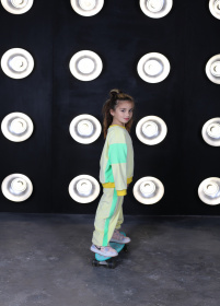 Спортивний костюм ISSA Plus модель CD-467_yellowlightgreen Фото