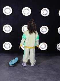 Спортивний костюм ISSA Plus модель CD-467_yellowlightgreen Фото