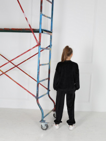 Спортивный костюм ISSA Plus модель CD-483_black Фото