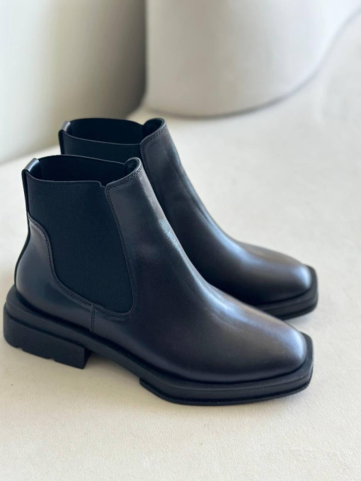 Черевики челсі з натуральної шкіри Кентукі шкіряний підклад чорного кольору (527/Karolina2) модель P_167749-S37_167855 Фото