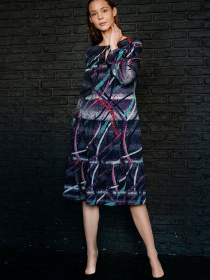 Платье миди CAT ORANGE модель 5673 Фото