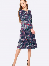 Платье миди CAT ORANGE модель 5673 Фото