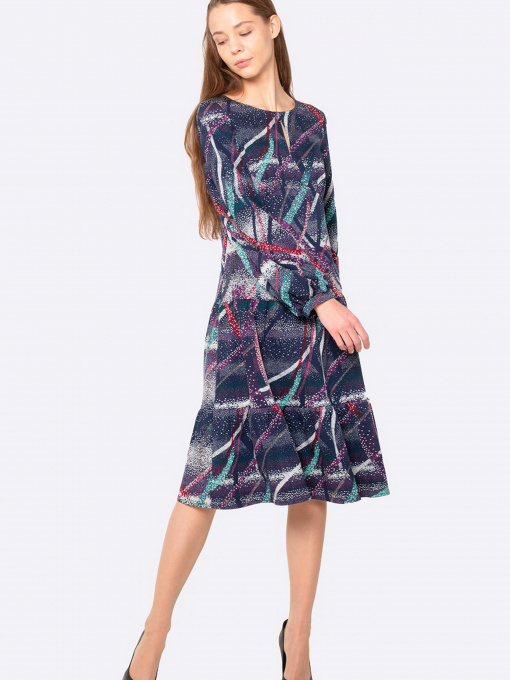 Сукня міді CAT ORANGE модель 5673 Фото