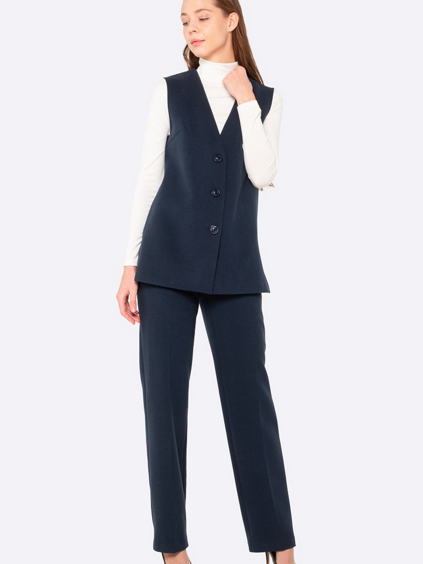 Жилет классический CAT ORANGE модель 3357 Фото