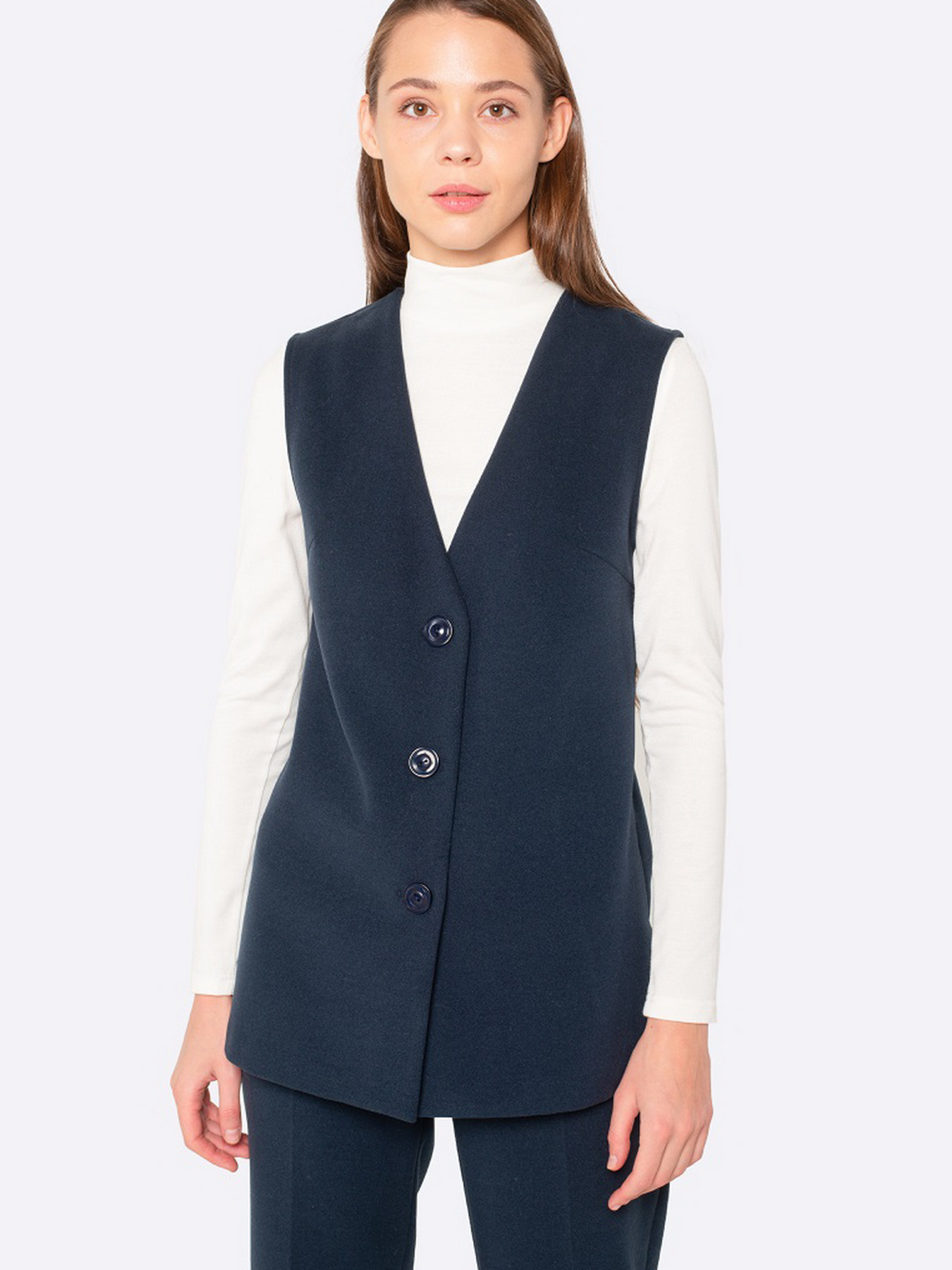 Жилет классический CAT ORANGE модель 3357 Фото