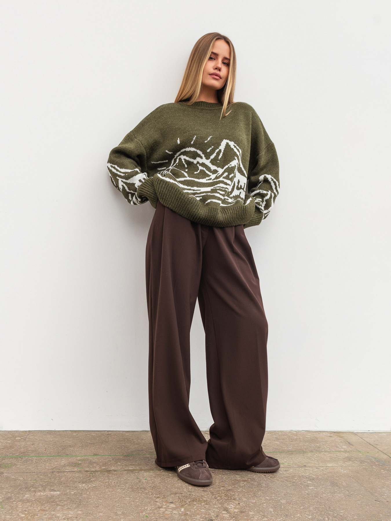 Свитер "Шепит" Romashka модель 399011803032 Фото