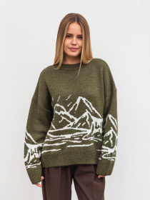 Свитер "Шепит" Romashka модель 399011803032 Фото