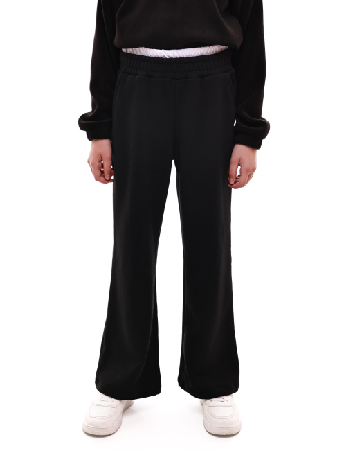 Брюки спортивные для девочки подростка Чёрный LUMO модель 706417 Фото