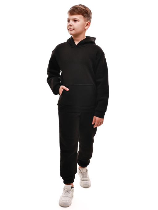 Костюм спортивний для дівчинки підлітка Чорний STREAM модель 693920 Фото