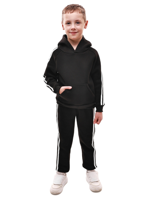 Костюм спортивный для мальчика Чёрный LUMO модель 696484 Фото