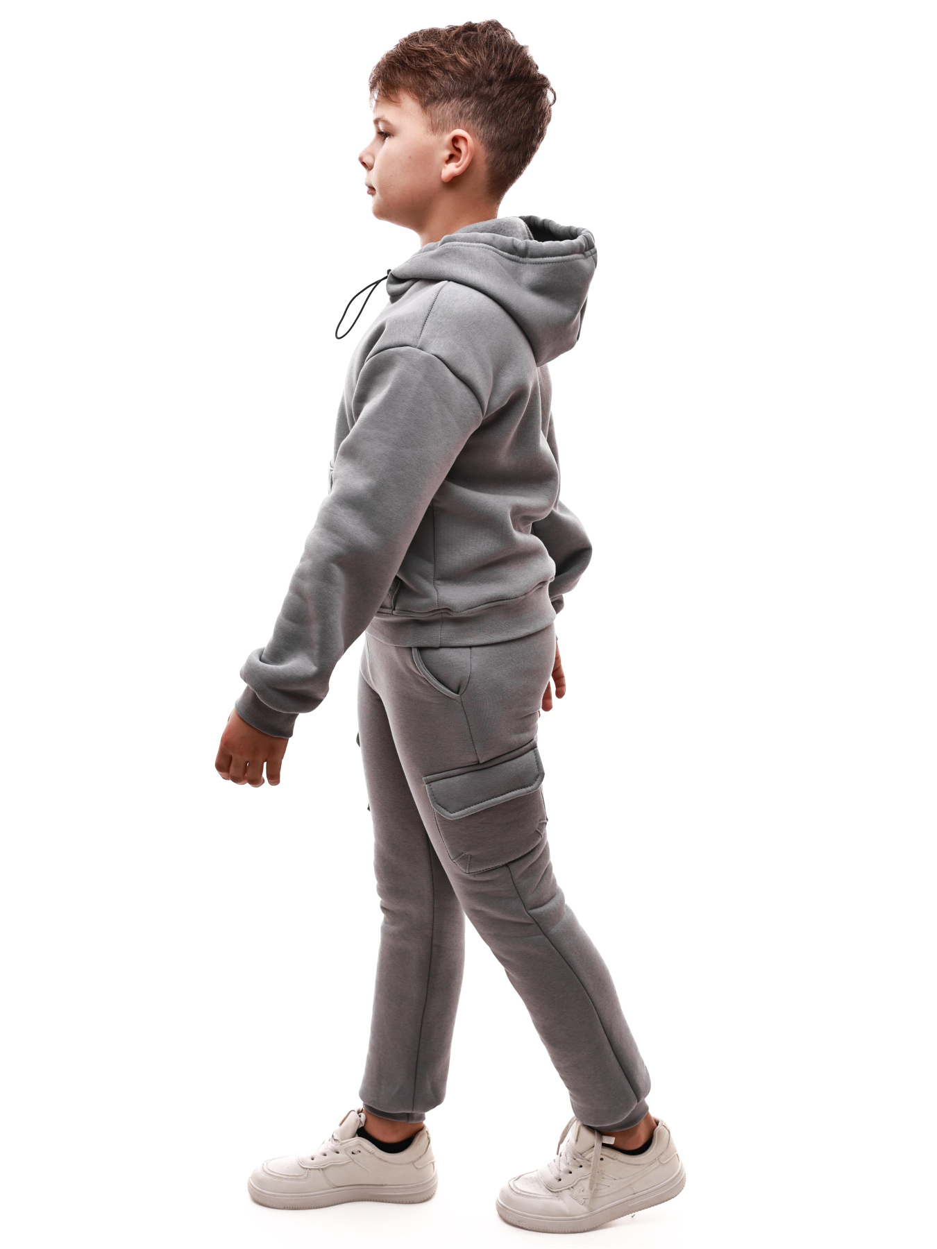 Костюм спортивний для хлопчика Світло-сірий STREAM модель 700228 Фото