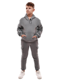 Костюм спортивний для хлопчика Світло-сірий STREAM модель 700228 Фото