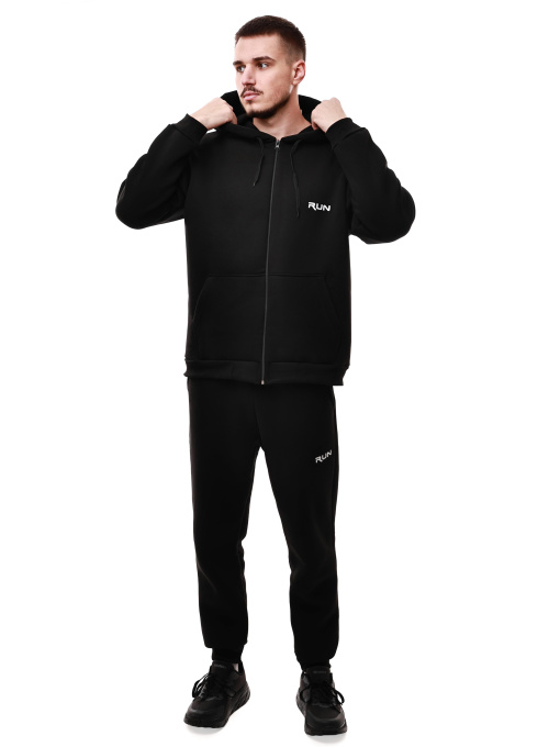 Костюм спортивный мужской Чёрный LUMO модель 705606 Фото