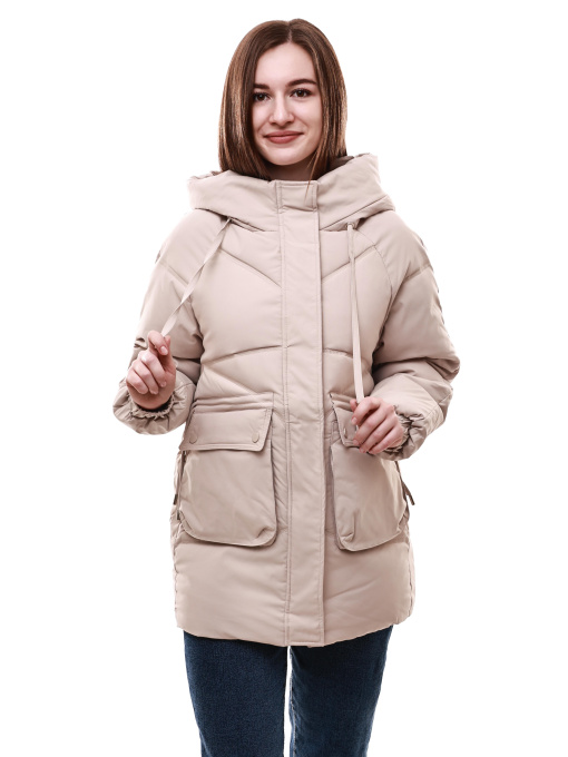 Куртка зимова жіноча Бежевий STREAM модель 691614 Фото