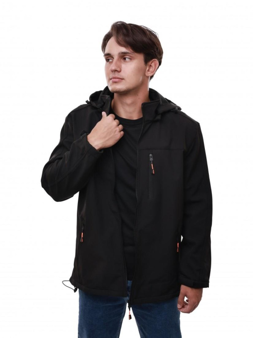 Ветровка мужская Чёрный STREAM модель 683676 Фото