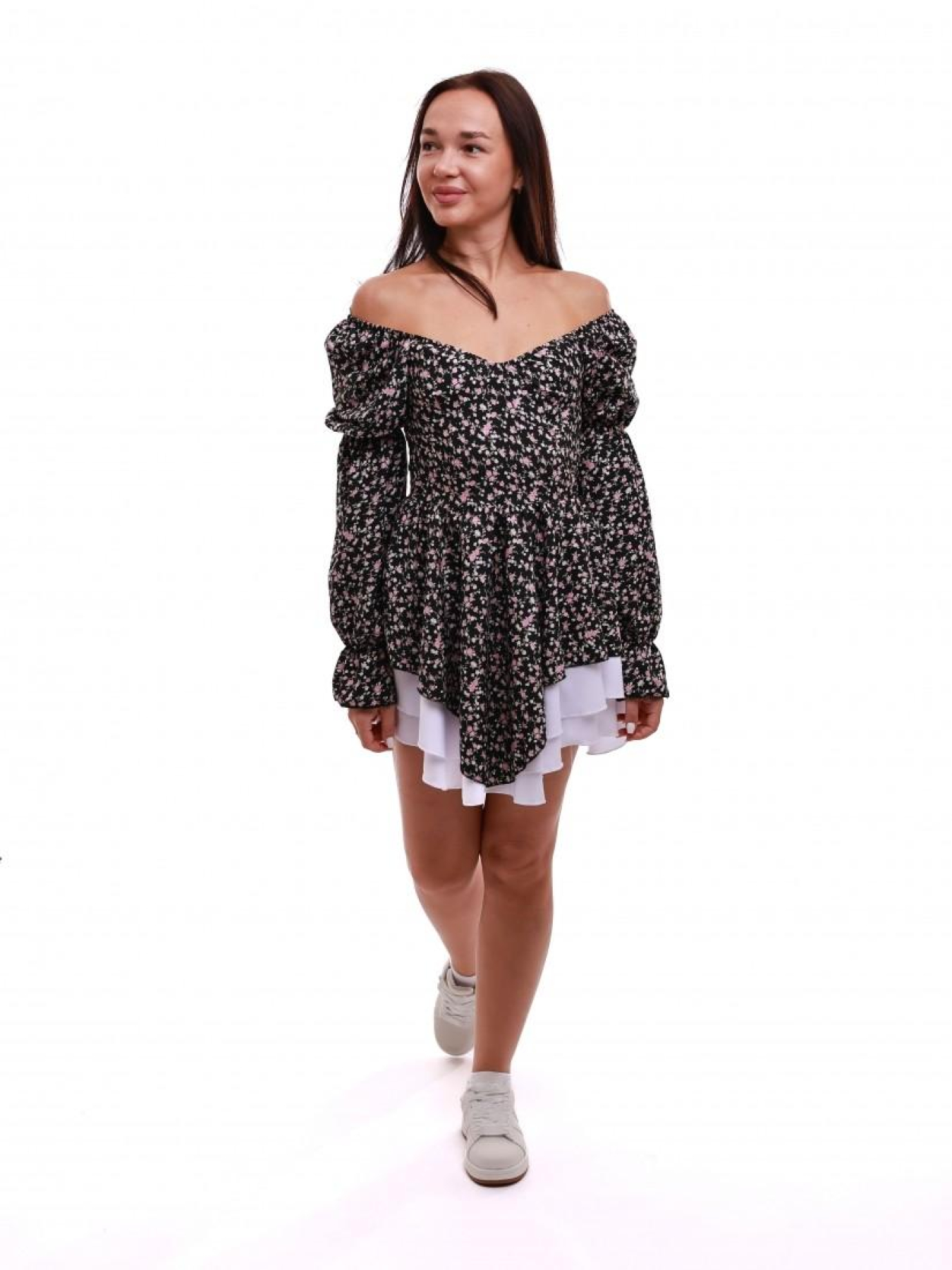 Платье мини POLIN LINE модель 687221 Фото