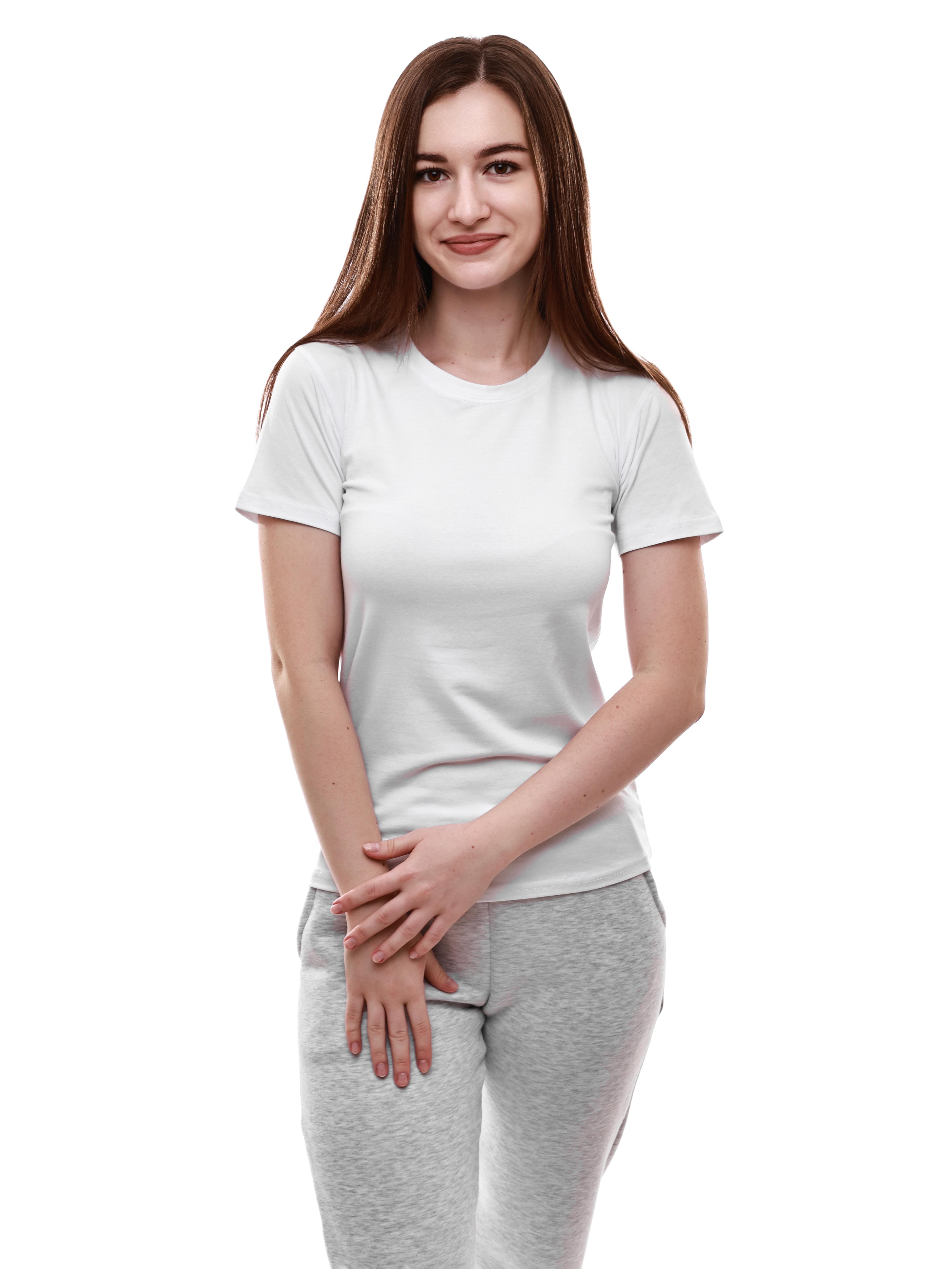 Жіноча Футболка LOOK SWEET  (707844) колір білий, матеріал віскоза/поліестер