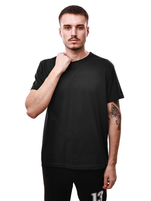 Футболка чоловіча Чорний LUMO модель 692337 Фото