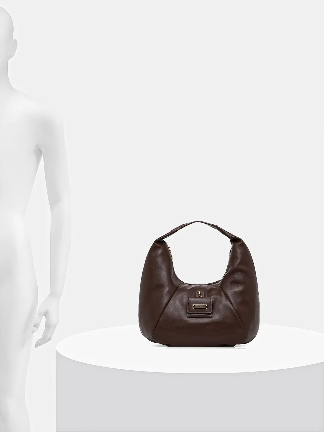 Женская коричневая сумка MOSCHINO Love модель JC4357PP0NKN0313 Фото