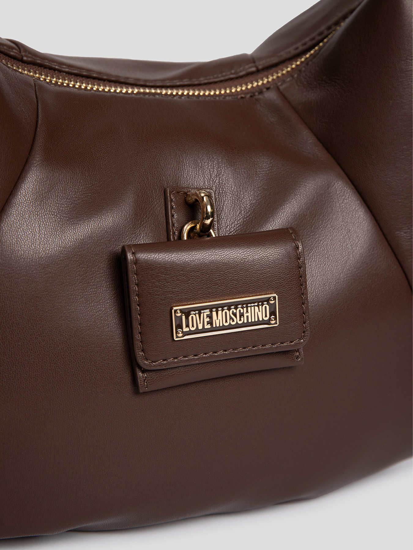 Женская коричневая сумка MOSCHINO Love модель JC4357PP0NKN0313 Фото