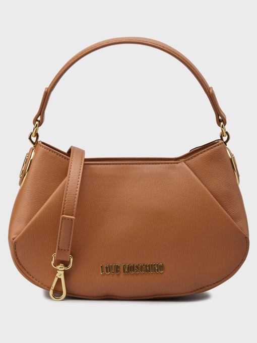 Женская коричневая сумка MOSCHINO Love модель JC4369PP0NKF0200 Фото