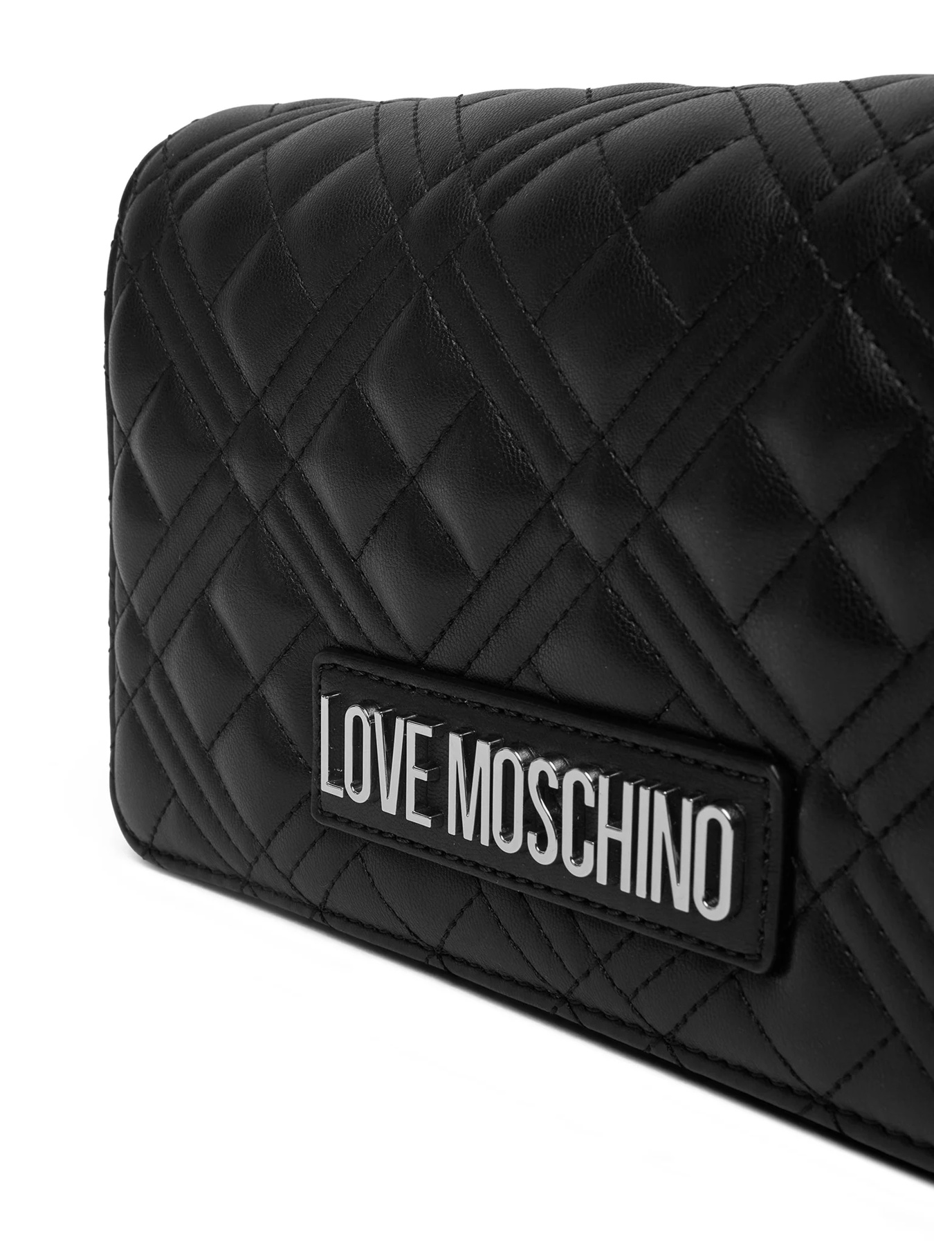 Женская чёрная сумка MOSCHINO Love модель JC4079PP0NLA000B Фото