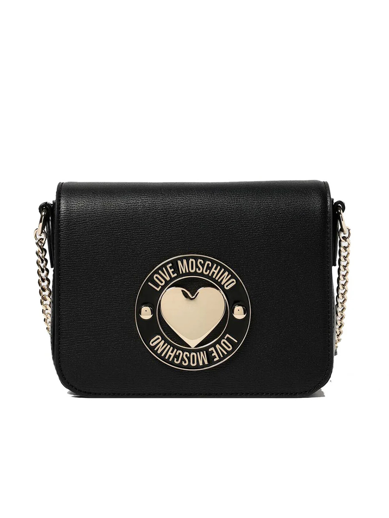 Женская чёрная сумка MOSCHINO Love модель JC4366PP0NKG0000 Фото