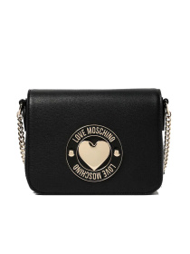 Женская чёрная сумка MOSCHINO Love модель JC4366PP0NKG0000 Фото