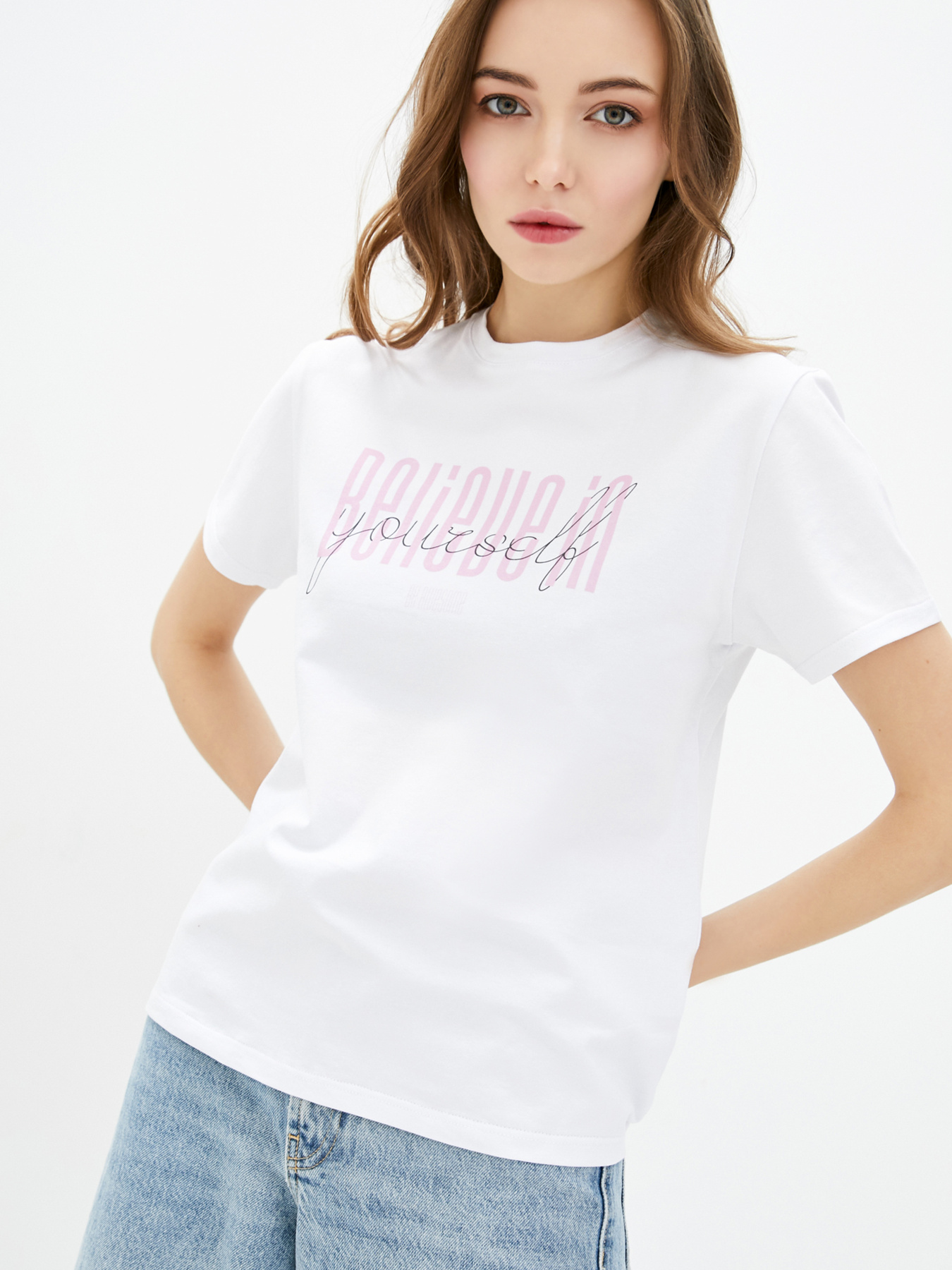 Футболка Daria Karpiuk модель TSF015BW01CTEL Фото