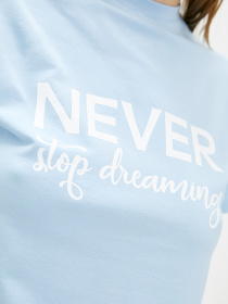 Футболка Daria Karpiuk модель TSF019NB01CTEL Фото