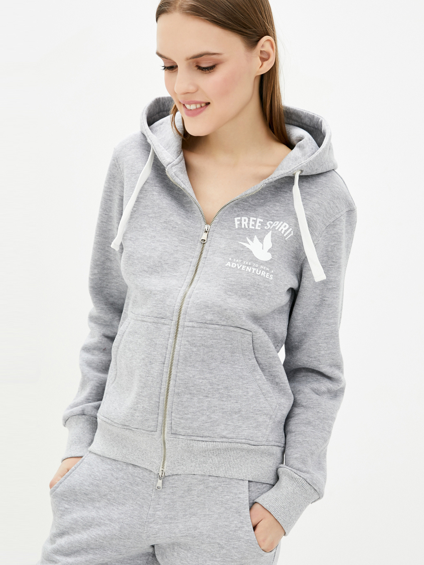 Кофта спортивная Daria Karpiuk модель TOF029FG03CTPO Фото