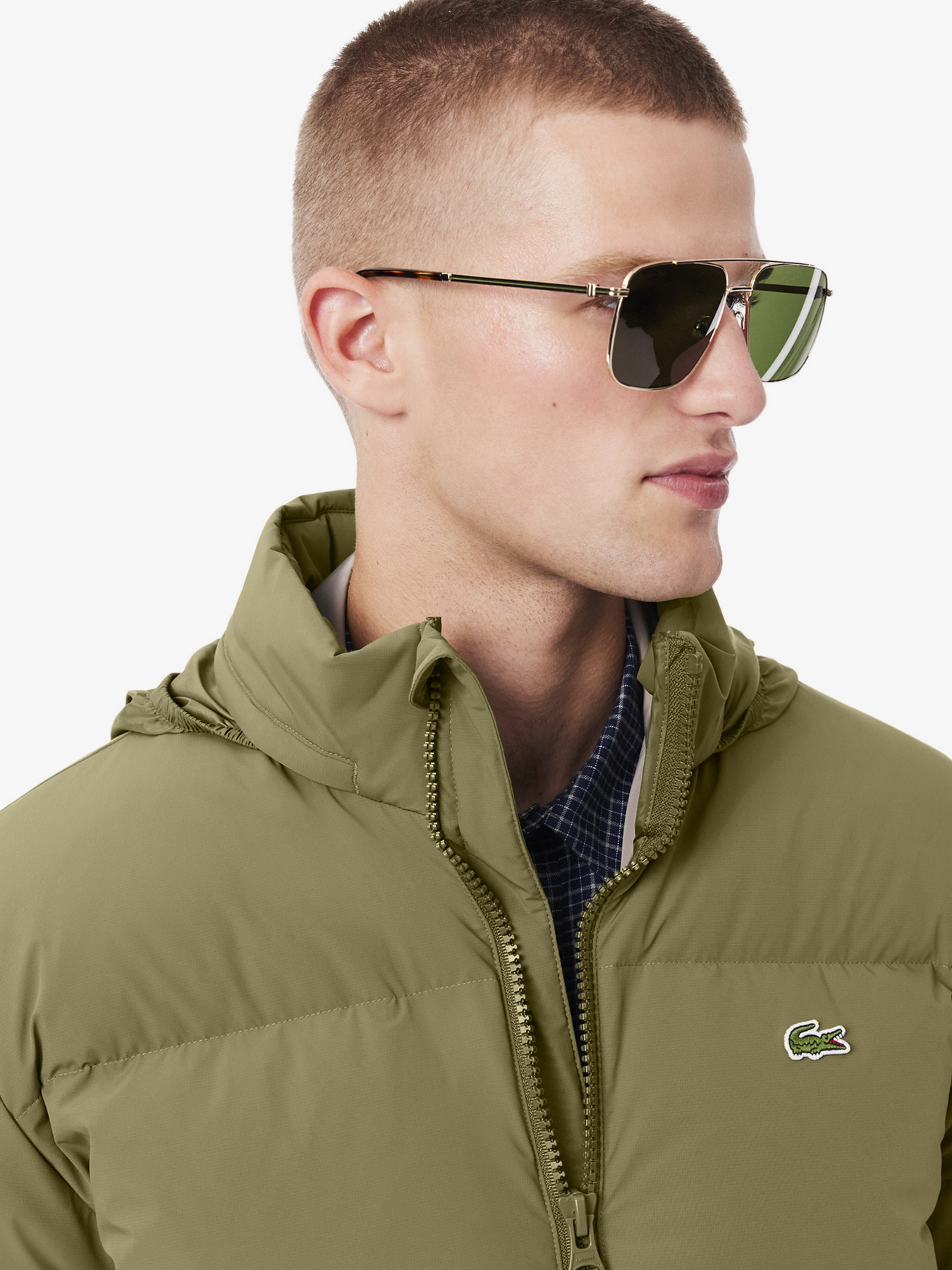 Демисезонная куртка Lacoste модель BH5154E9F Фото