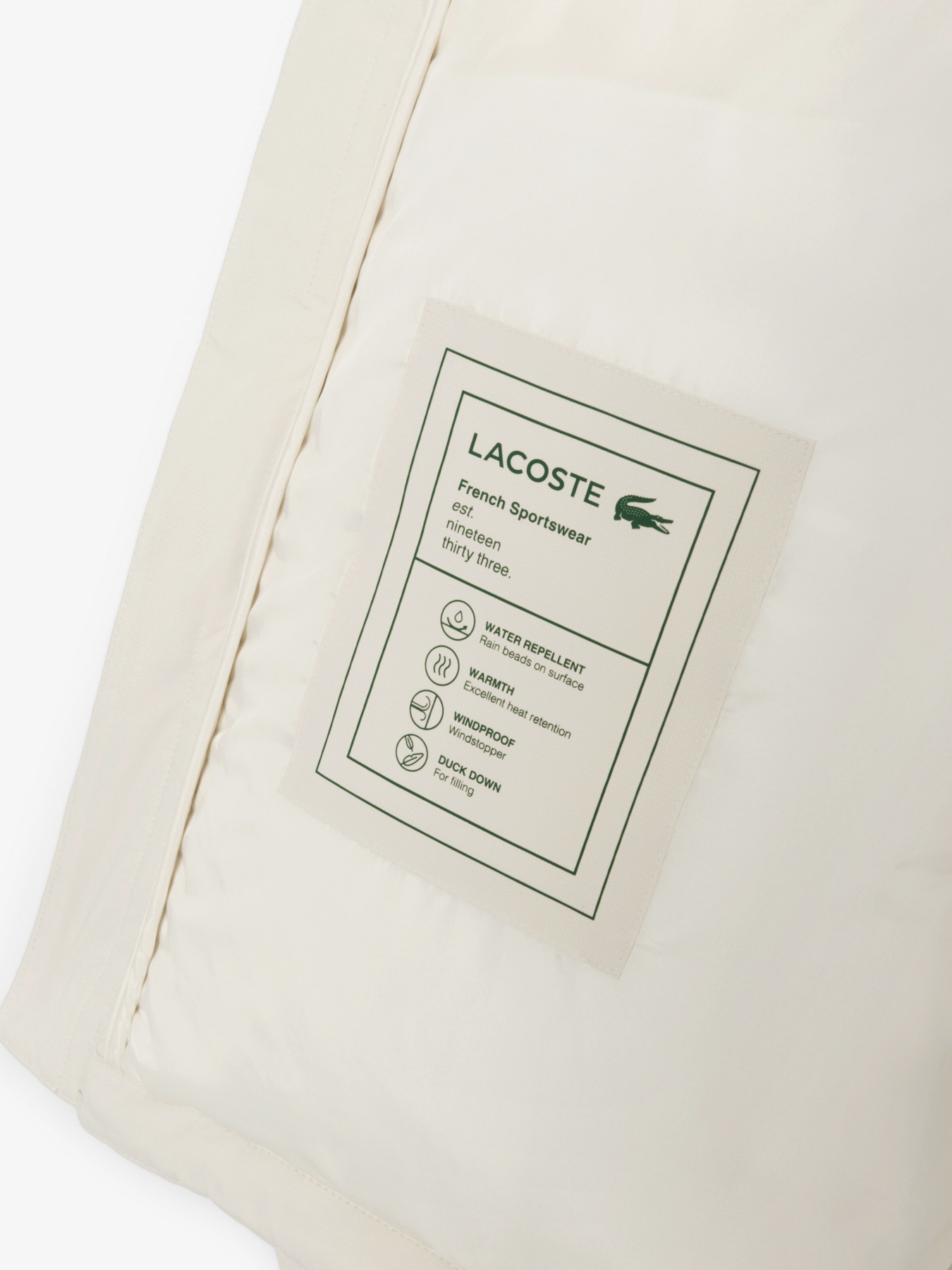 Демісезонна куртка Lacoste модель BH5154XFJ Фото