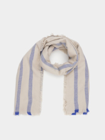 Шарф H&M модель 4315707ral_Бело-голубой Фото