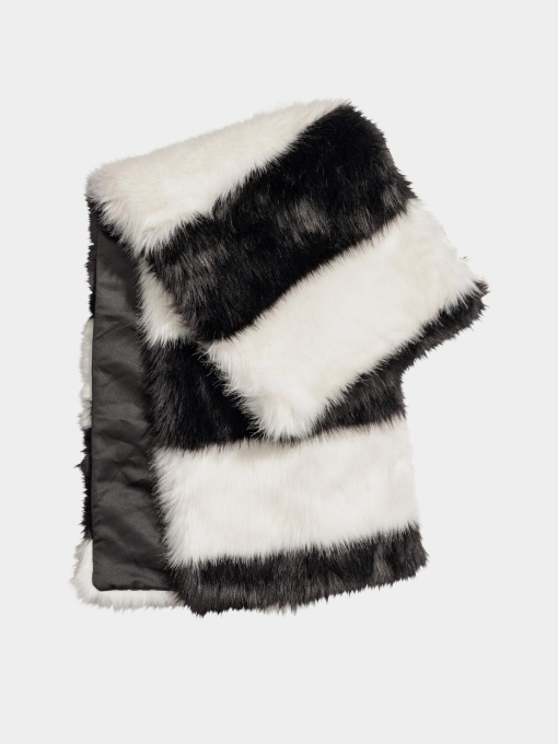 Шарф H&M модель 5633106dlog_Черно-белый Фото