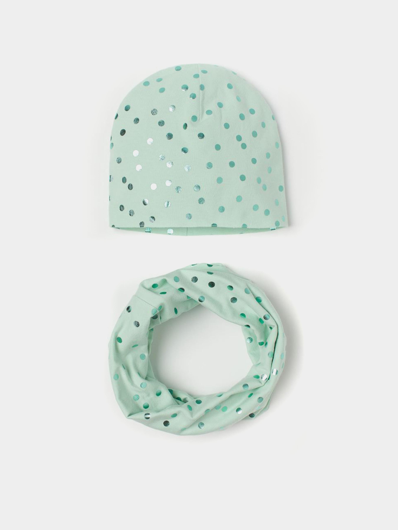 Шапка/шарф H&M модель 9384164kwer_Мятный Фото