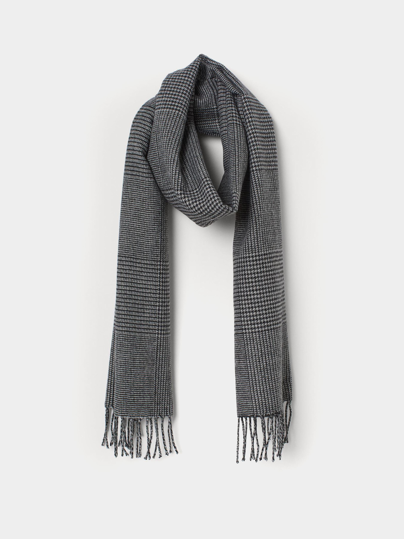 Шарф H&M модель 7608762wer_Темно-серый Фото