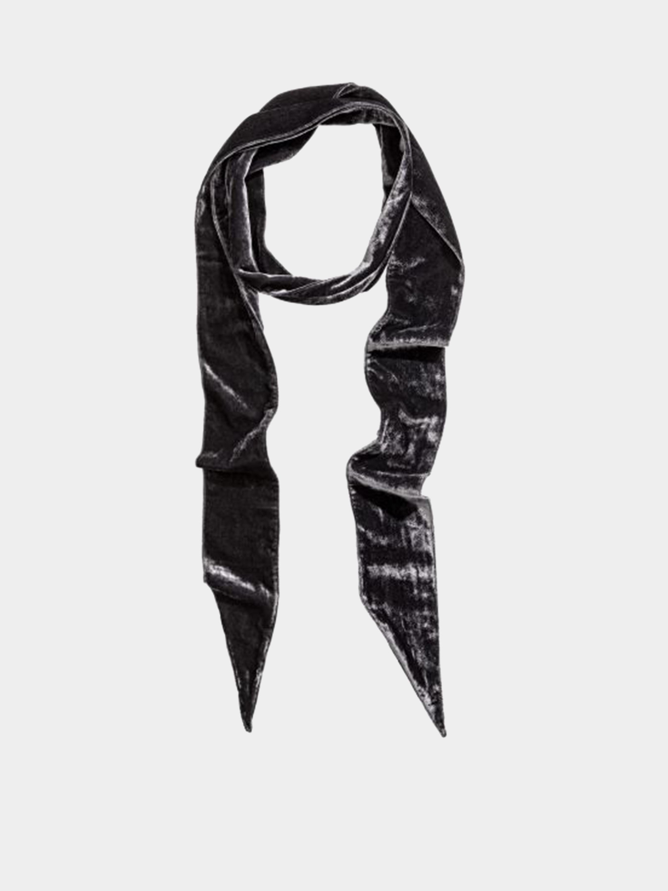 Шарф H&M модель 4373204wer_Темно-серый Фото