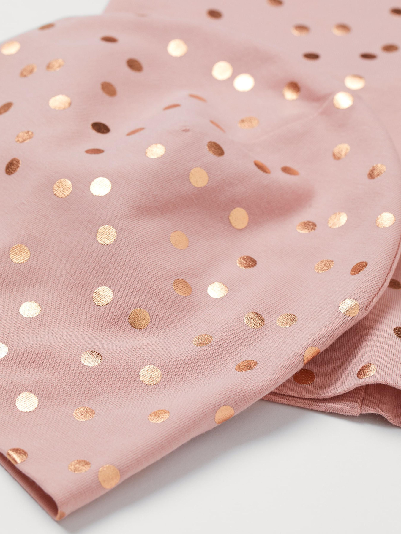 Шапка/шарф H&M модель 9384164kwer_Пудровый Фото