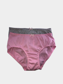 Набор трусов H&M модель 6245433rаl_Серо-розовый Фото