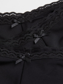 Трусы H&M модель 5703197wer_Черный Фото